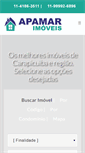 Mobile Screenshot of apamarimoveis.com.br